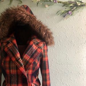 Original 90s dELiA*s coat with detachable hood